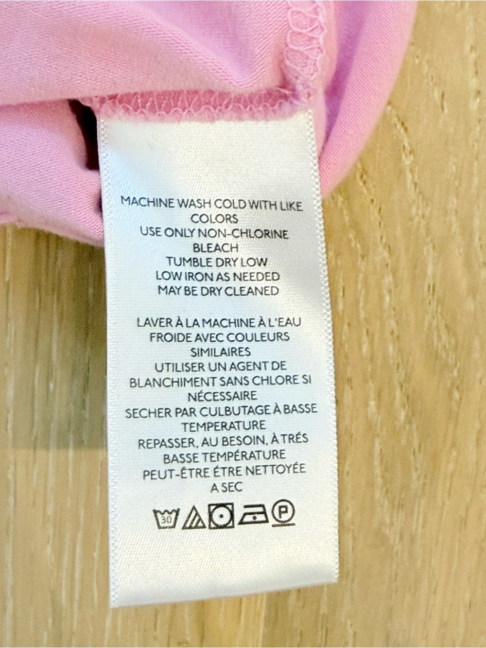Anthropologie Pink Supima Cotton Micro Modal Tee XS - Picture 4 of 4